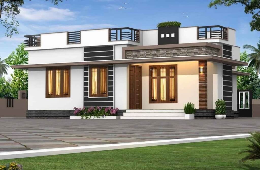 medium kerala house plans