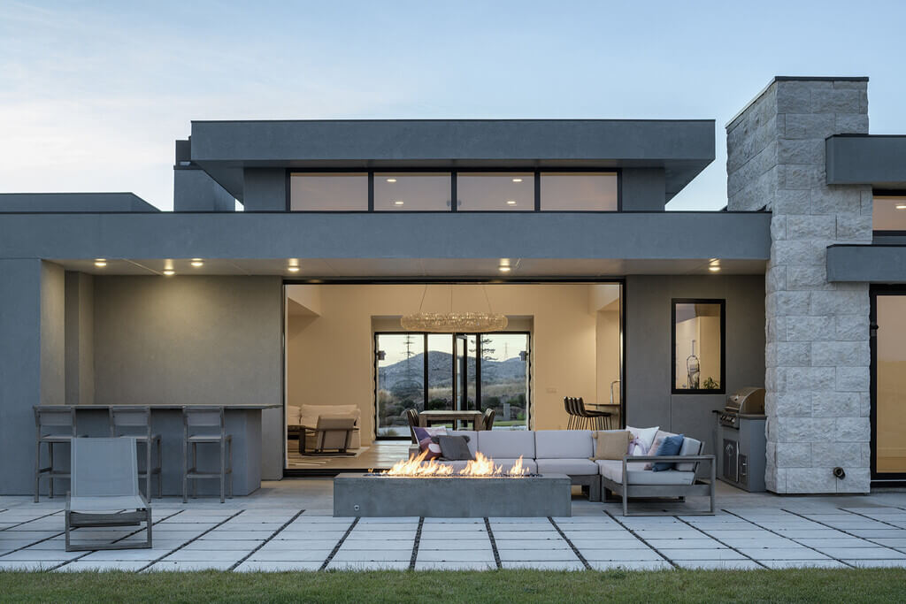 Modern Gray House Exterior