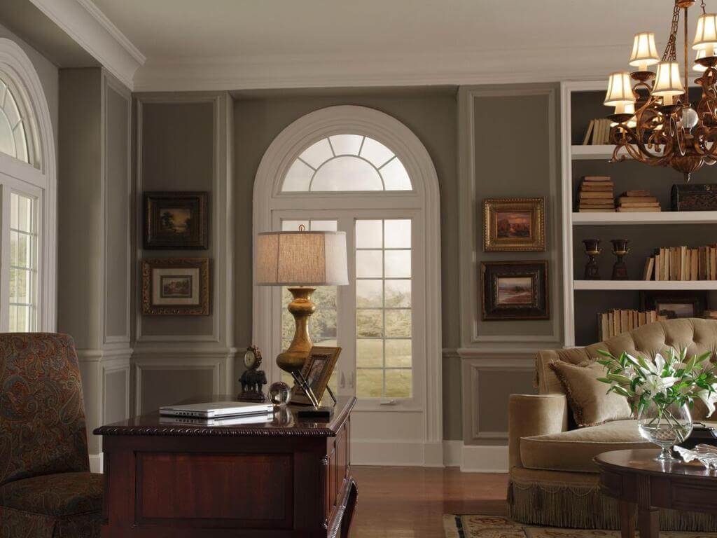 Use Crown Moldings with Wooden Walls