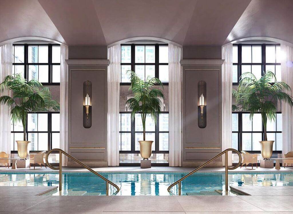 Steinway Tower's pool