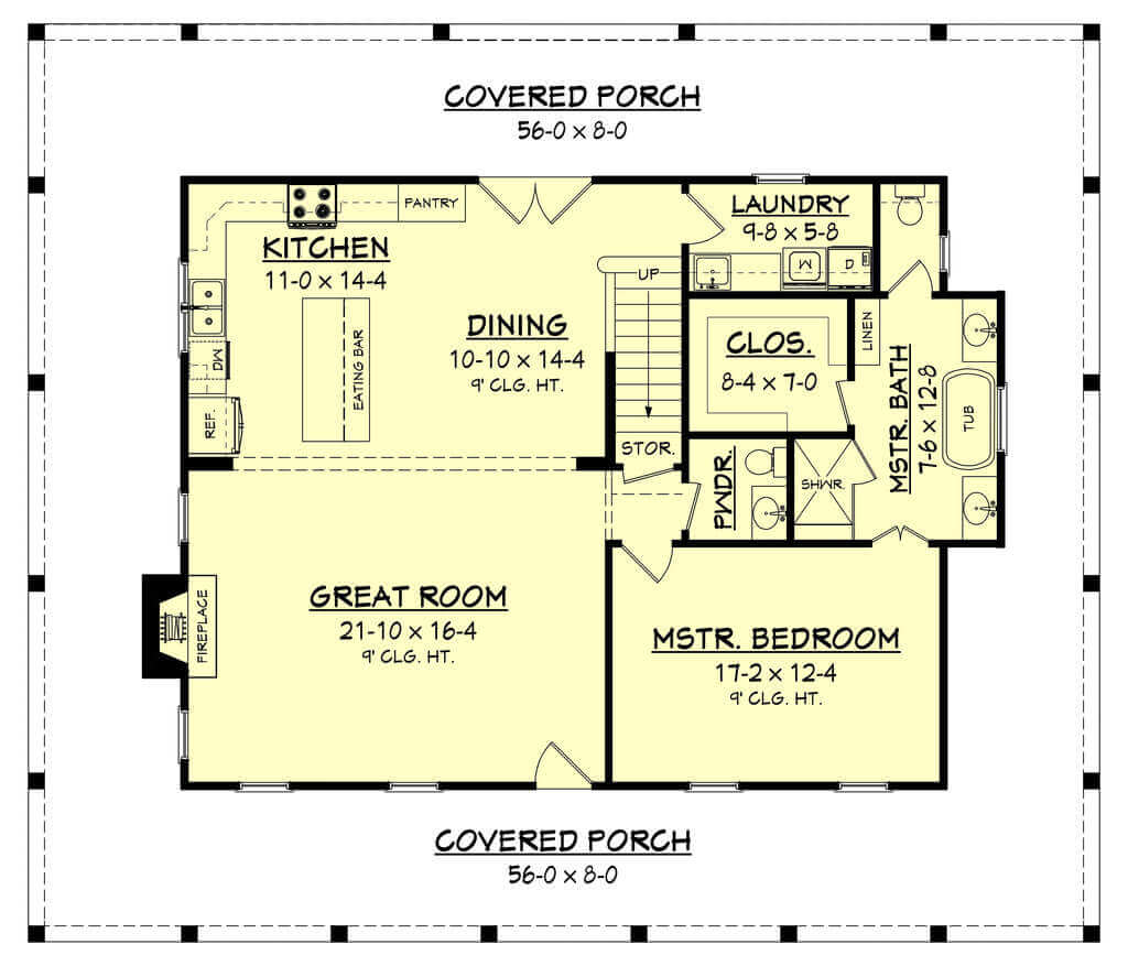 A Surrounding Experience house plans 