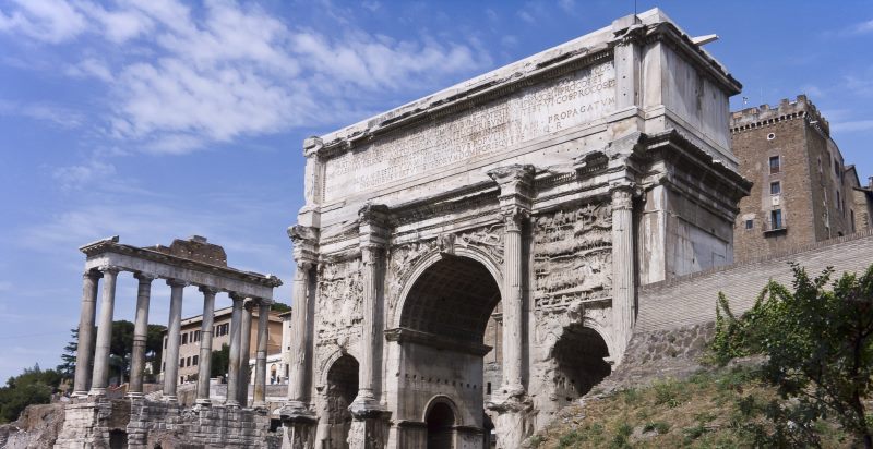 Arch of Septimius Severus, Rome