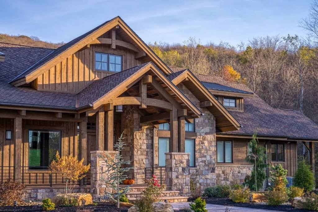 Luxuries Mountain chalet style homes