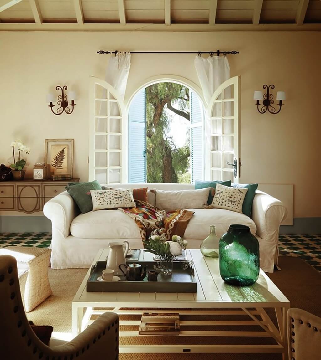 country houses living area
