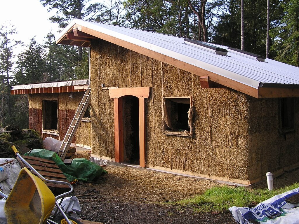 Straw-Sustainable Building Materials