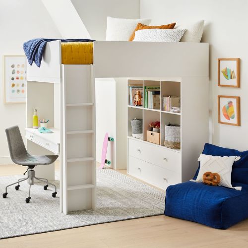 West Elm Milo Full Loft Bed for teens