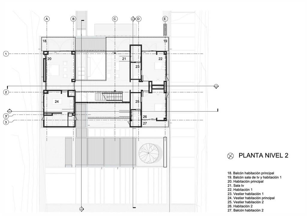R33 House  first floor plan drawing
