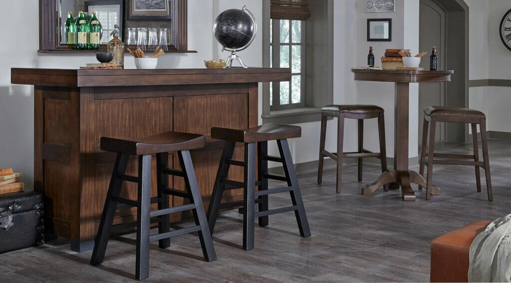 The Perfect Stools For Functional Home Bar