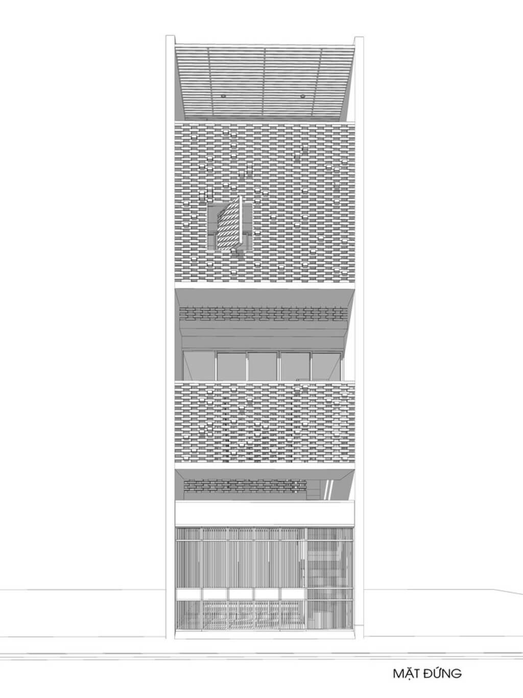 H House G+ Architects drawing