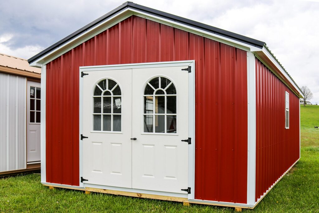 Metal Shed Building 