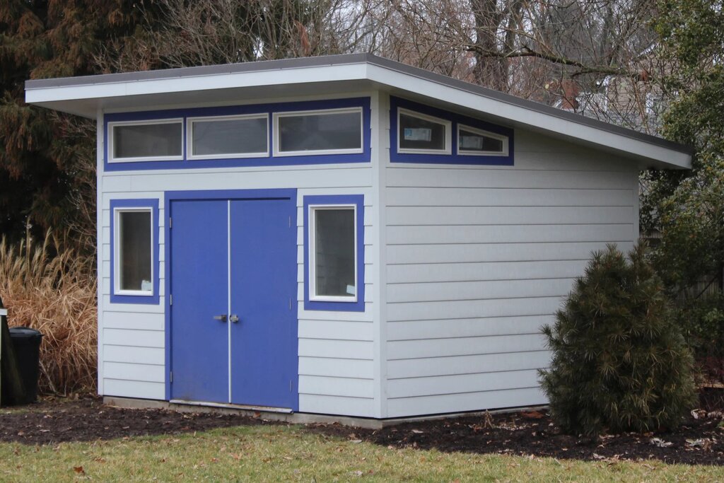 Fiber Cement Shed Building