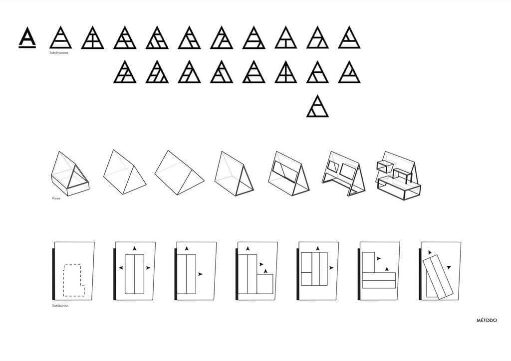  Casa A Método plan and drawing