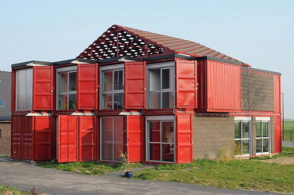 Shipping Container Homes for a Single Family