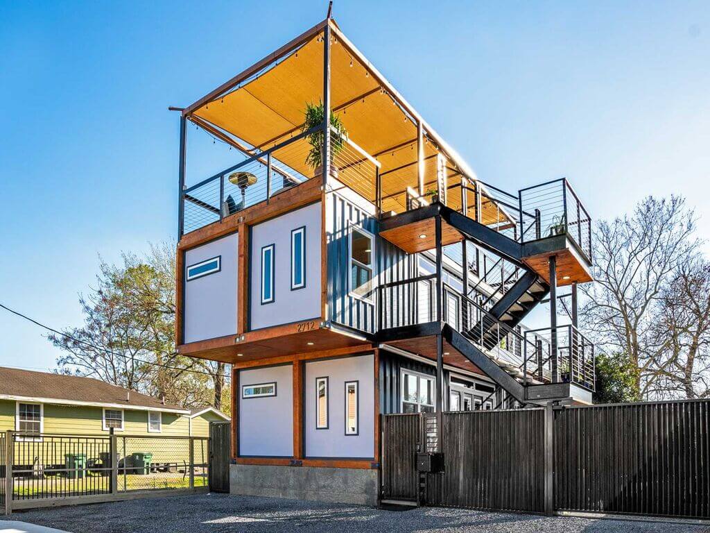 Multi-story Shipping Container Homes