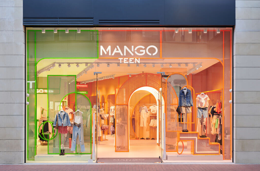 Mango Teen Store Designed by Masquespacio as a Dreamy Place