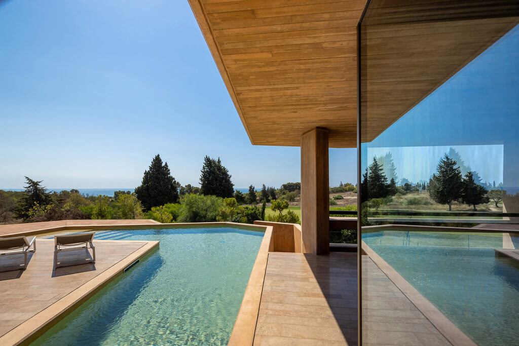 RCR Arquitectes reveals resort villa swimming pool