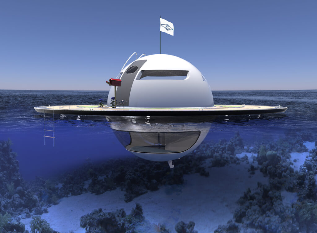 UFO portable houses