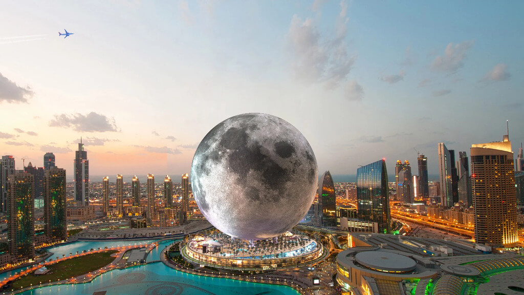 Moon Resort Spherical Building