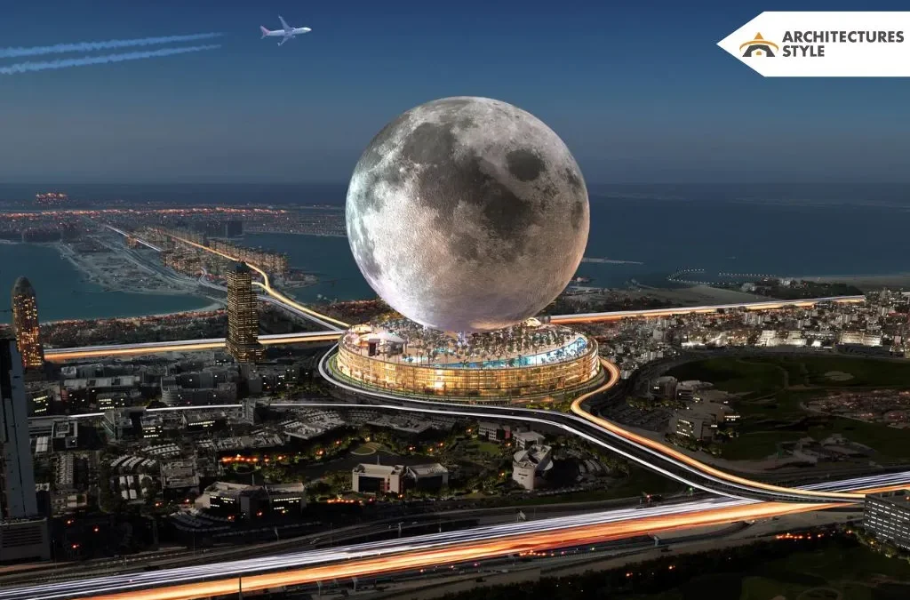 Moon Resort in Dubai with a Spherical Building Concept