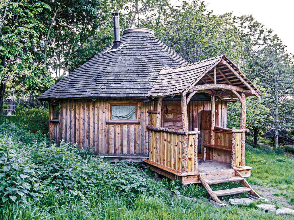 Wooden Yurt House