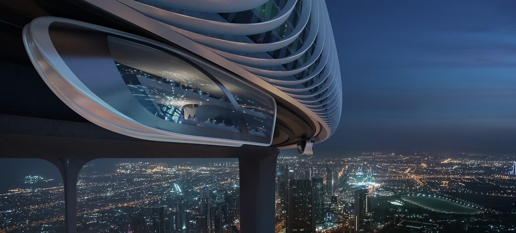 Znera Space Create Structure Around Burj Khalifa