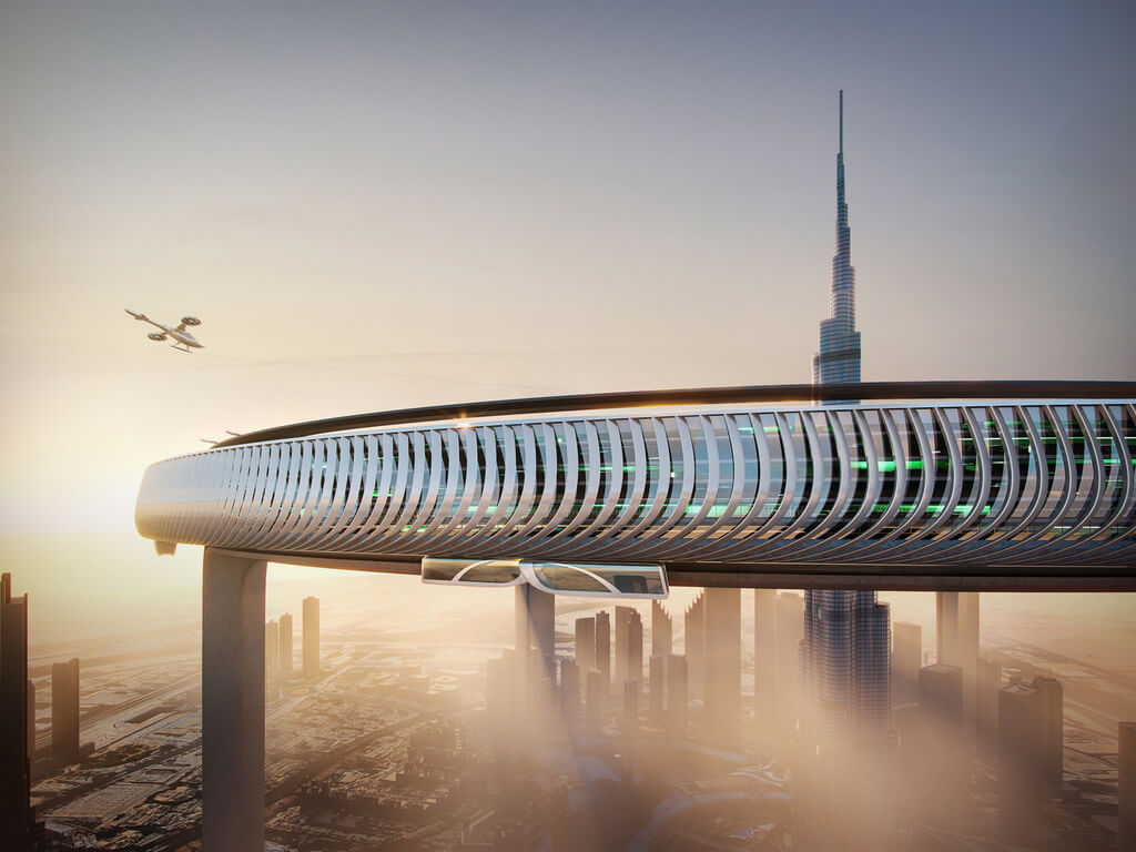 Znera Space Create Structure Around Burj Khalifa