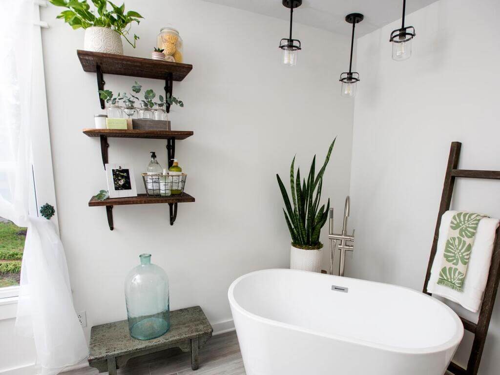 Bathroom Hanging Shelves