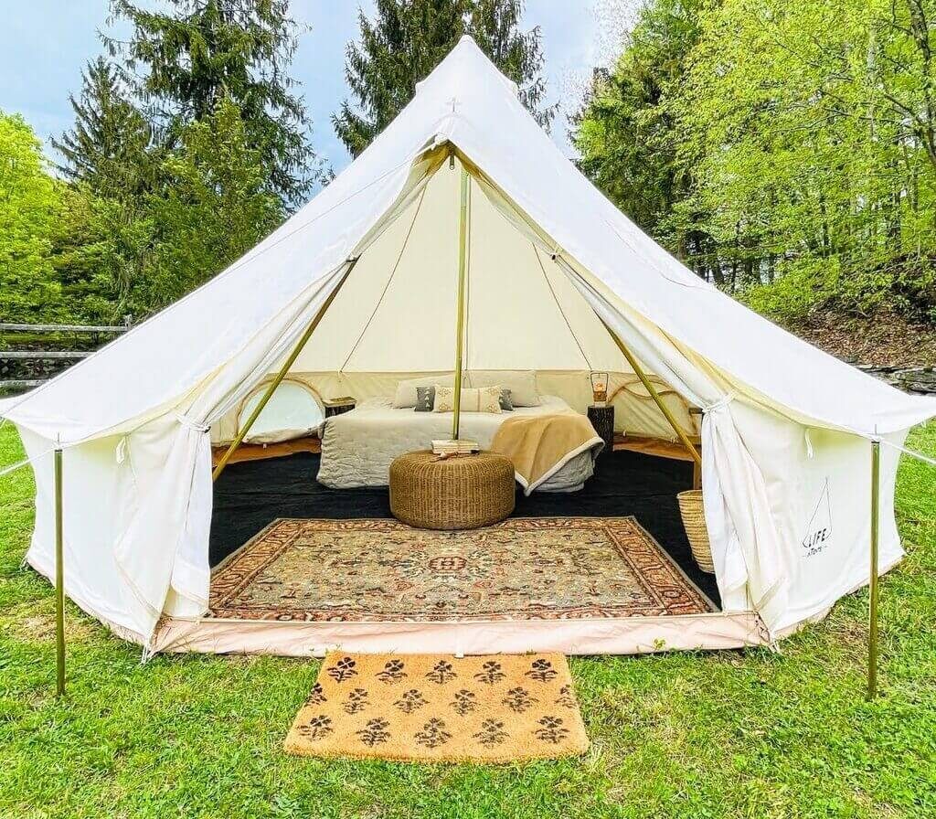 Canvas Yurt Tent