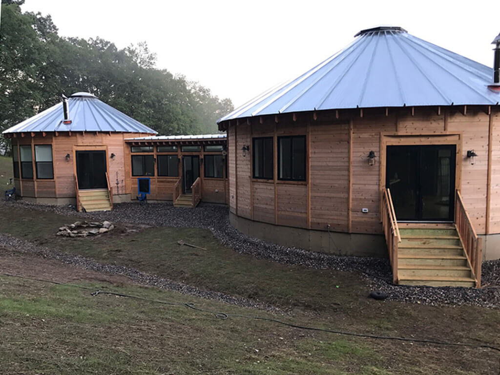Transitional Yurt House