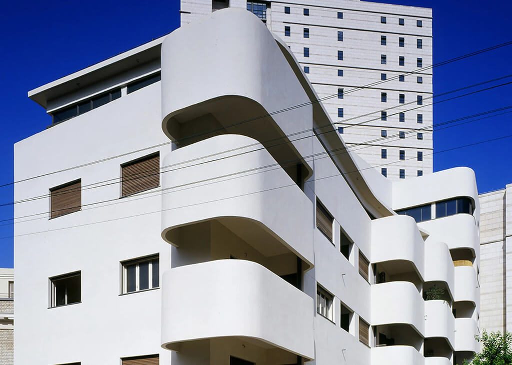 white Bauhaus Architecture