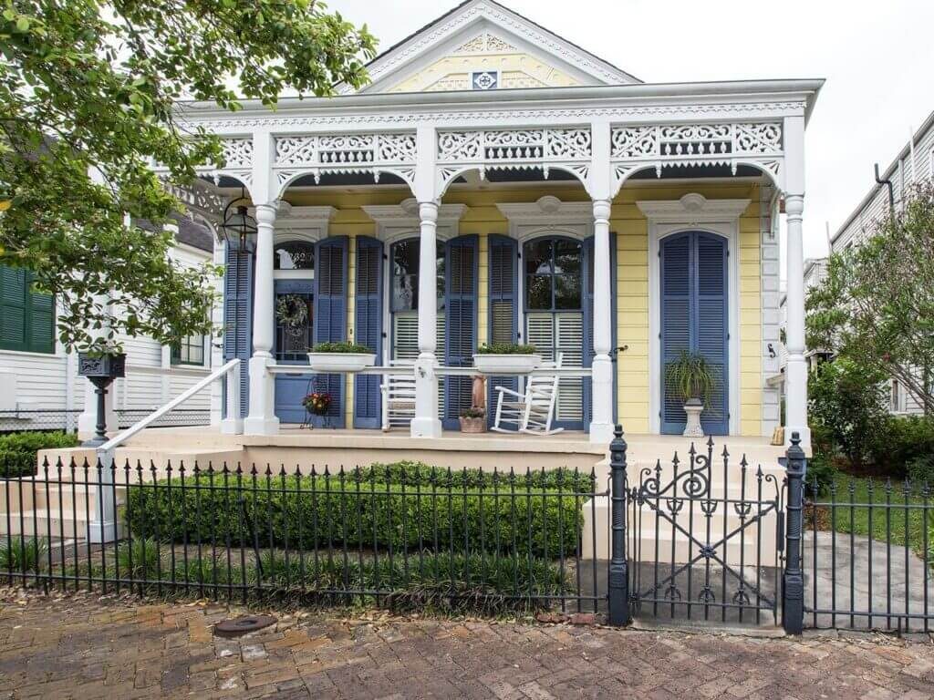Double Door Shotgun Style House, New Orleans