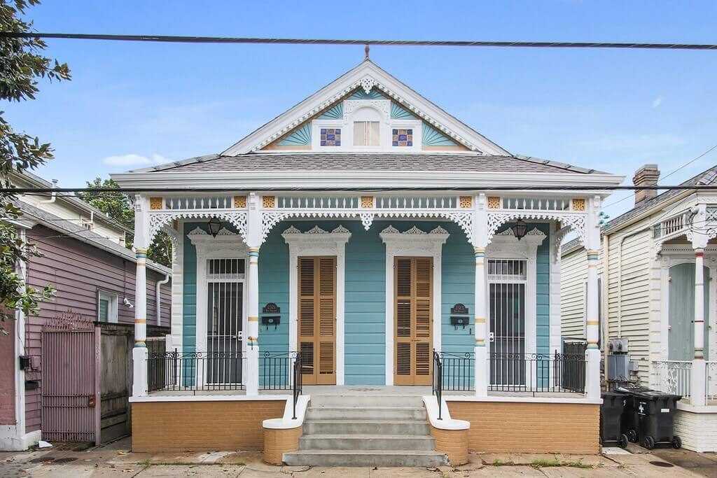Eclectic Shotgun Style House, New Orleans
