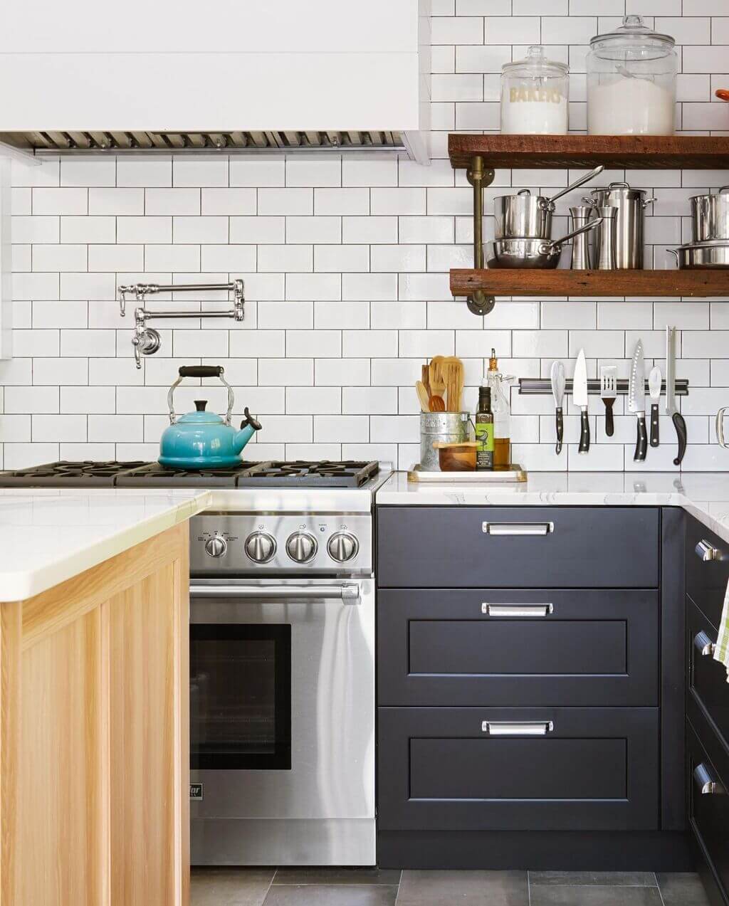 Surf the Subway for Kitchen Backsplash Ideas