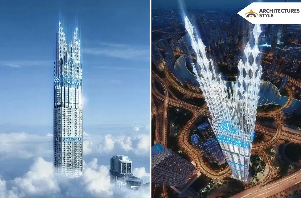 The World’s Tallest Residential Tower in Dubai, Burj Binghatti