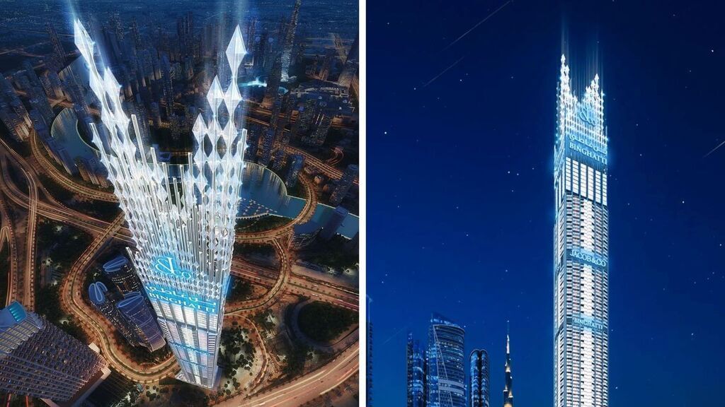 The Architecture of the World’s Tallest Residential Tower in Dubai