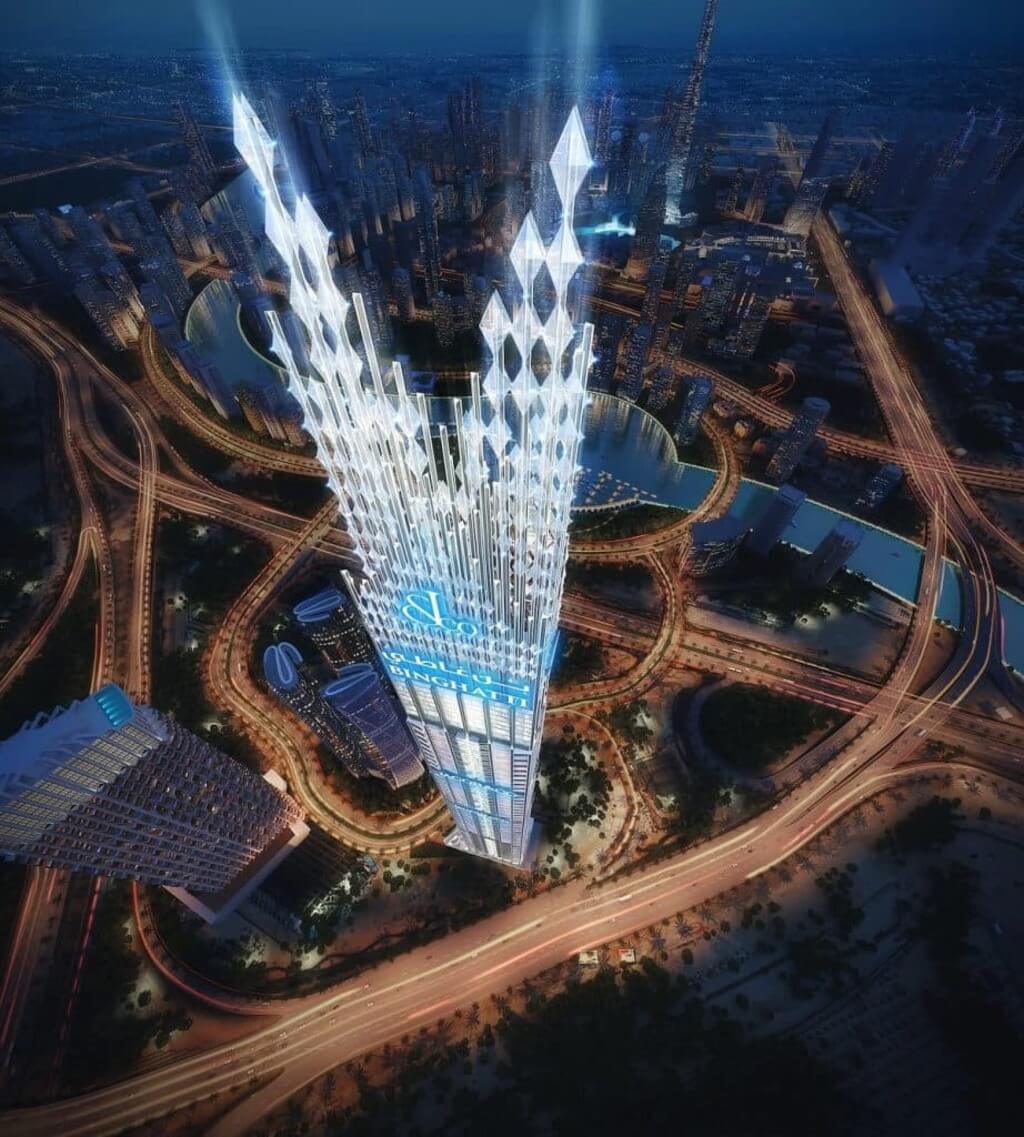 world’s tallest residential tower dubai by Muhammad Binghatti and Jacob Arabo