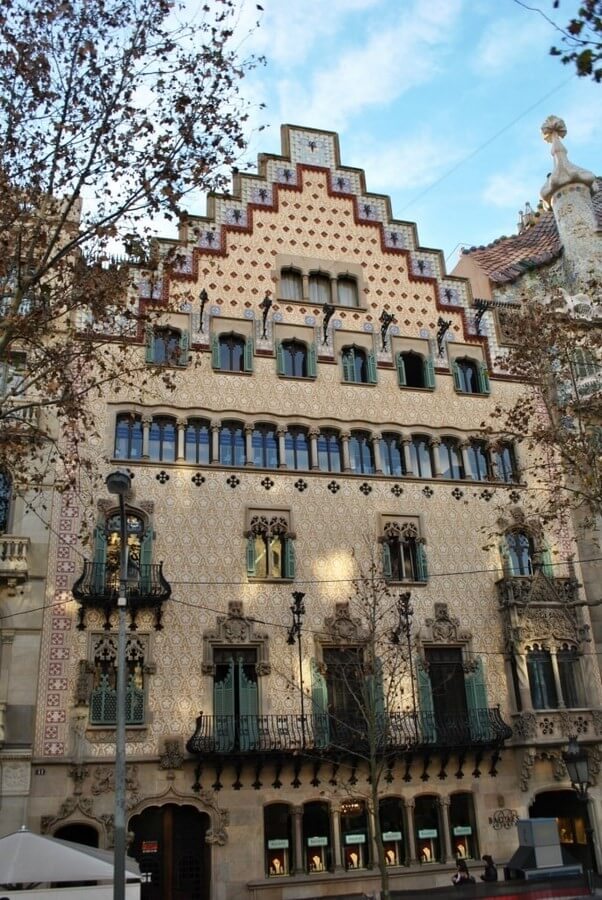 Casa Amatller art nouveau style