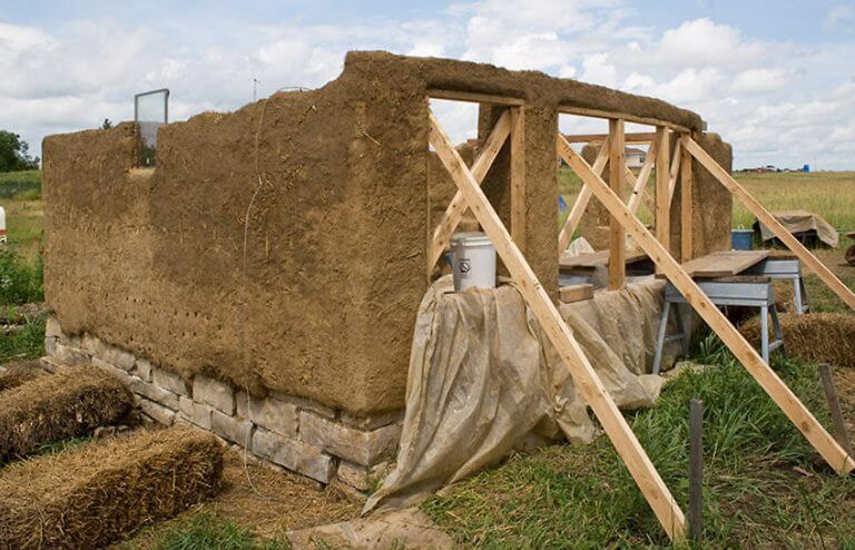 Materials Used to Make a Cob House