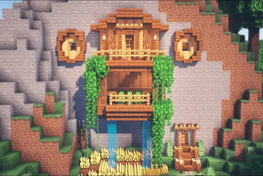 Minecraft Mountain House Ideas