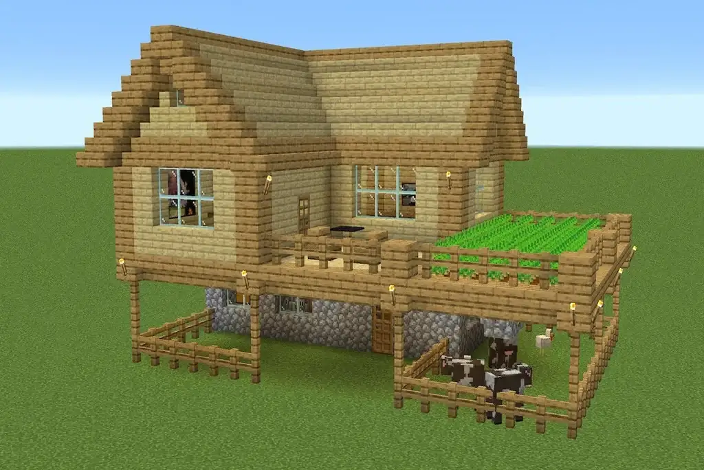 Minecraft Mountain House Ideas