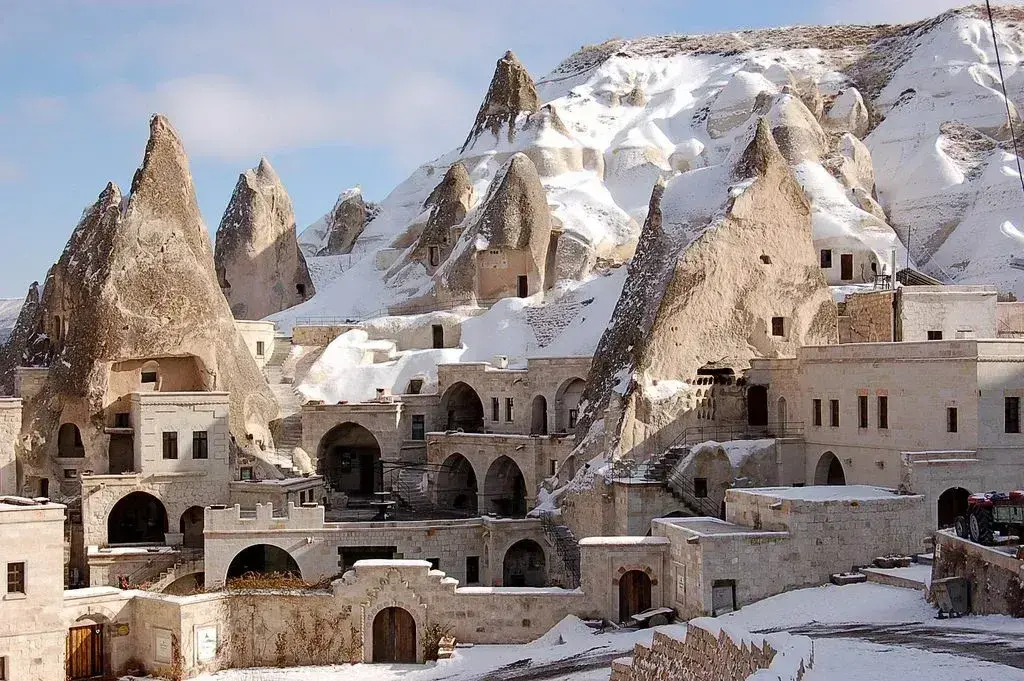 Adobe Houses in the Cappadocia region