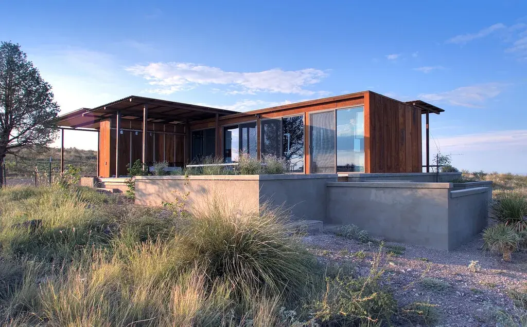 modern desert house