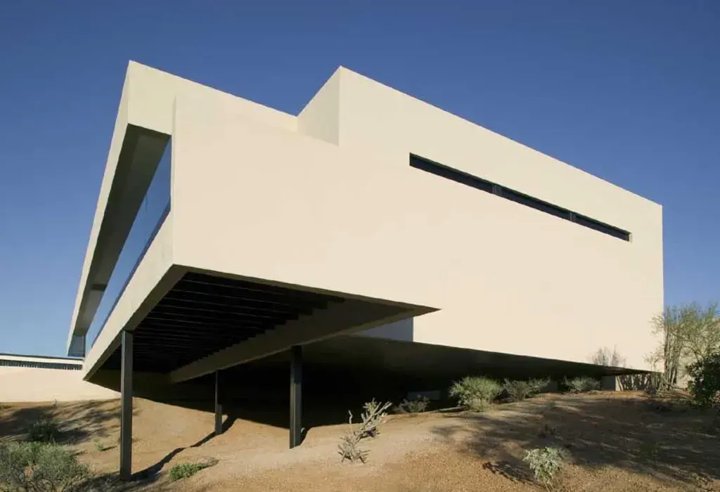 modern desert house