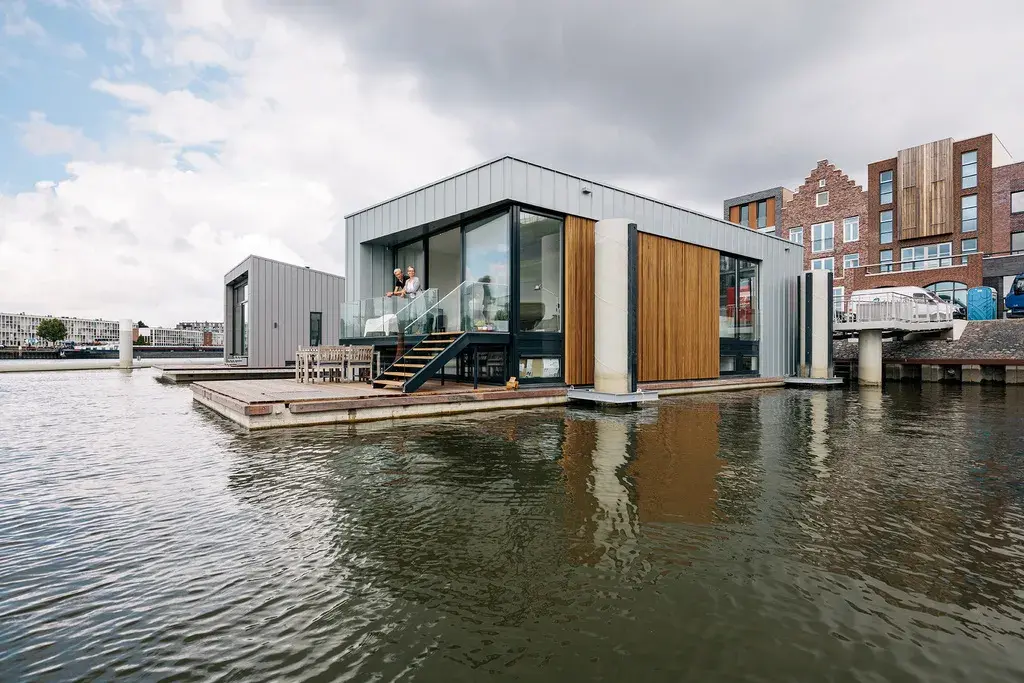 Container Themed Floating House