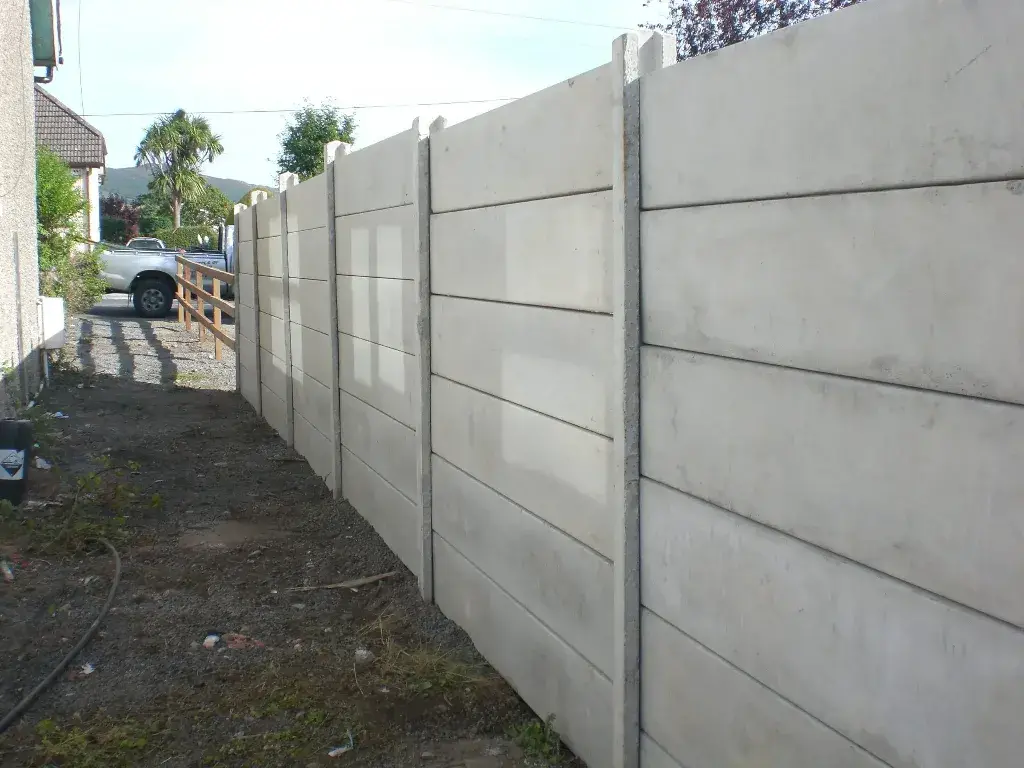 Concrete Privacy Fence Panels 