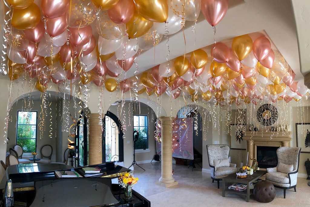 How to Decorate the House with Balloons