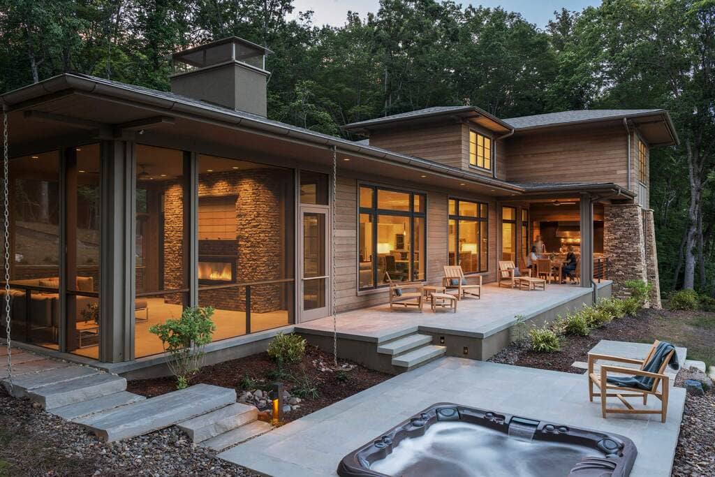 Michigan Lake House Exterior Design