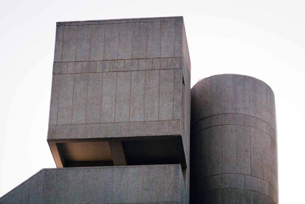 modern brutalist architecture