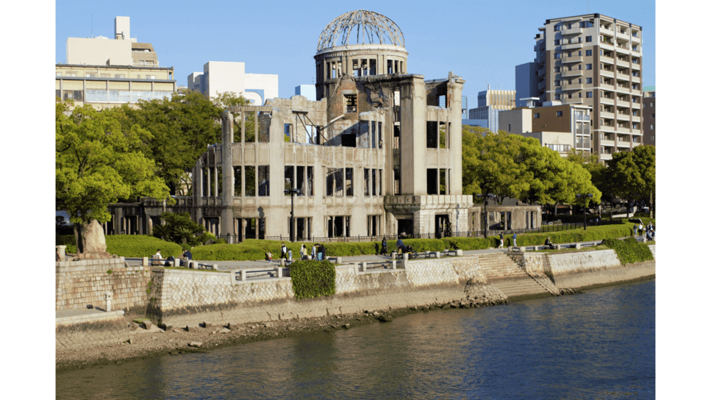 The Hiroshima Peace Memorial by Kenzo Tange