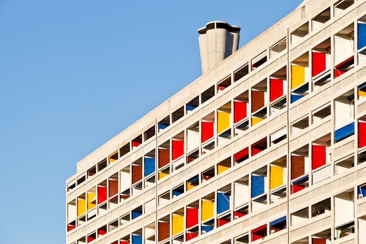 The Unite d'Habitation by Le Corbusier